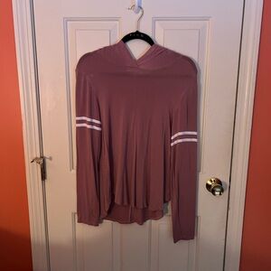 Women's Mauve Hoodie Sweatshirt